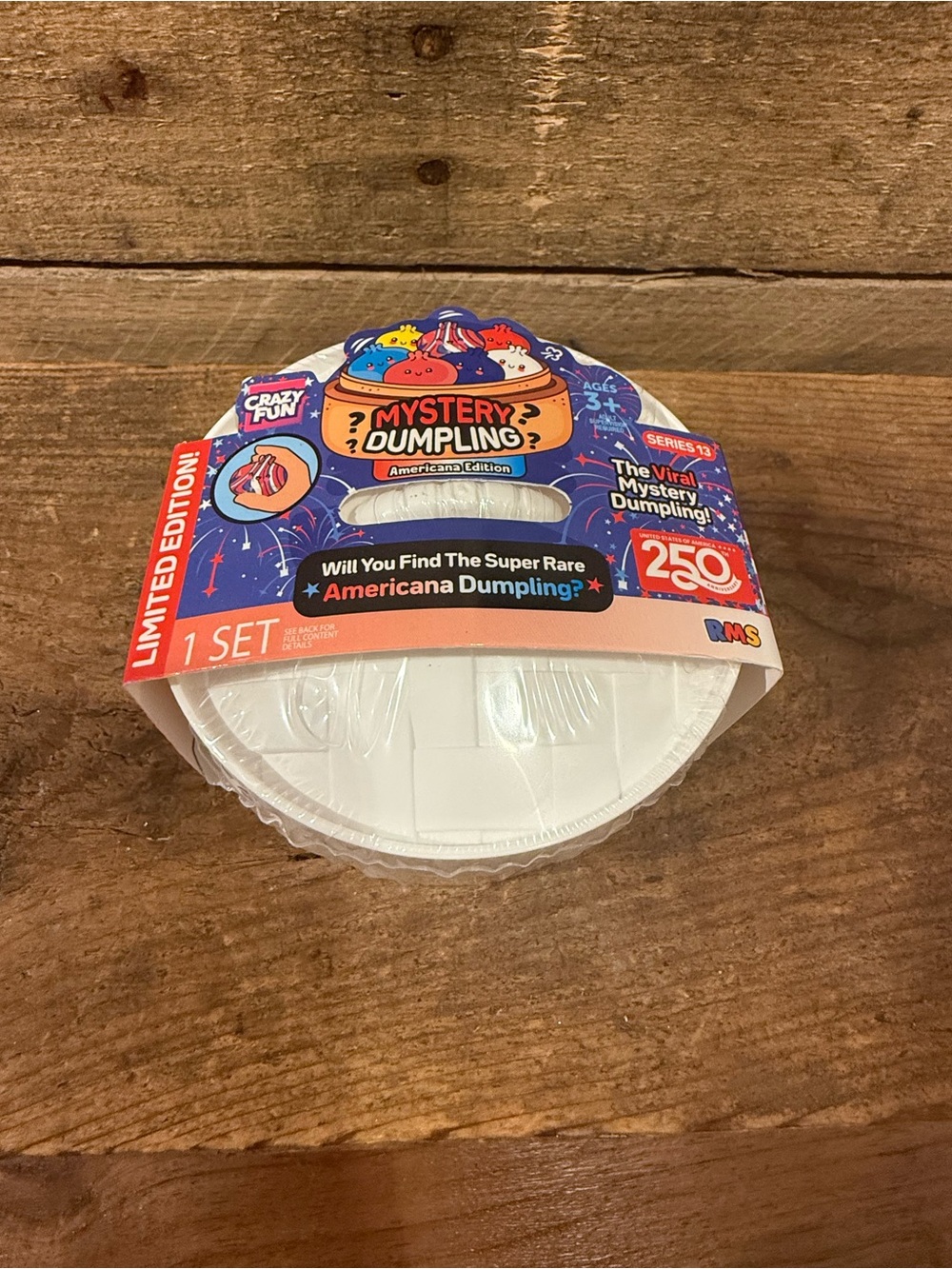 Mystery Dumpling - Limited Edition White Americana Series 13 Limited Edition